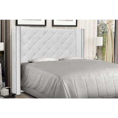 Cabeceira King 1,95m Vicenza Corano Branco