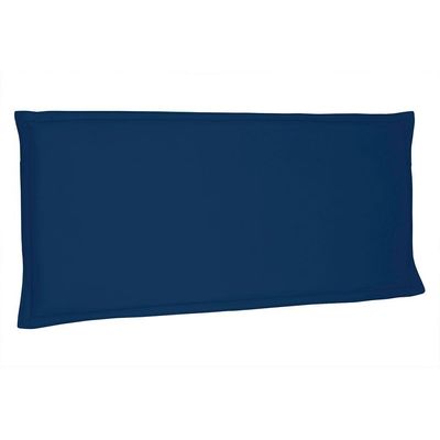 Cabeceira Painel King 1,95m Veneza Suede Azul Marinho