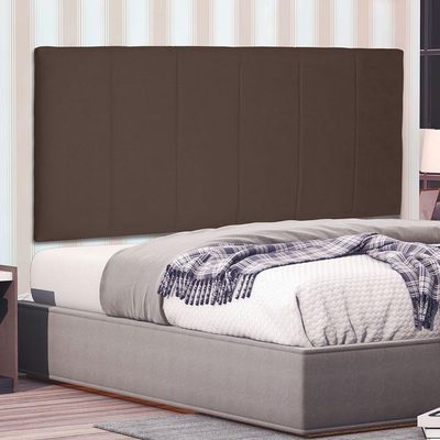 Cabeceira Painel King 1,95m Ravenna Suede Caramelo