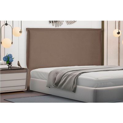 Cabeceira King 1,95m Veneza Suede Caramelo