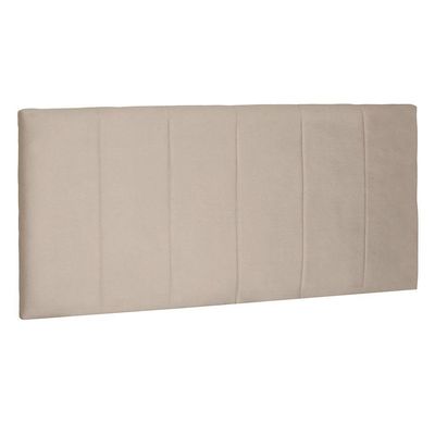 Cabeceira Painel King 1,95m Ravenna Suede Bege