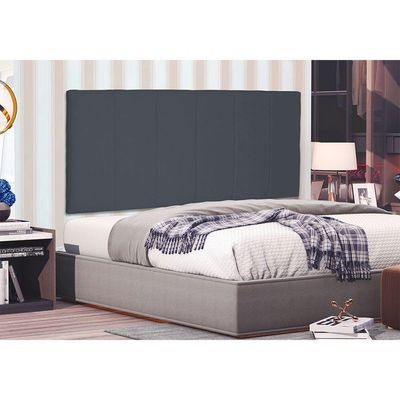 Cabeceira Painel King 1,95m Ravenna Suede Cinza