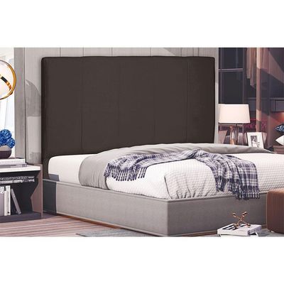 Cabeceira King 1,95m Ravenna Suede Marrom Café