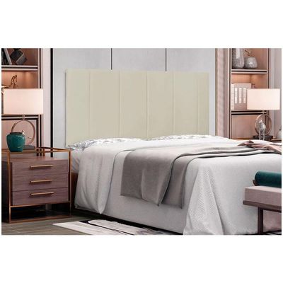 Cabeceira Painel King 1,95m Ravenna Corano Marfim