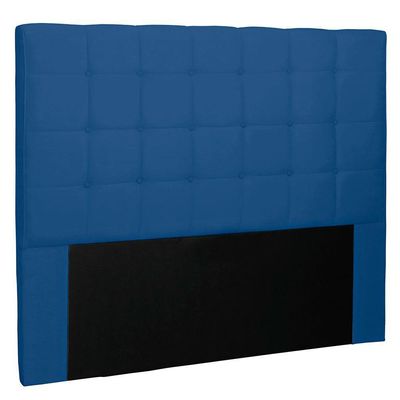 Cabeceira King 1,95m Verona Suede Azul Marinho