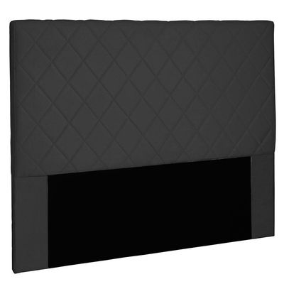 Cabeceira King 1,95m Esmeralda Suede Preto