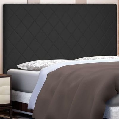 Cabeceira King 1,95m Esmeralda Suede Preto