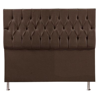 Cabeceira King 1,95m Suede Marrom