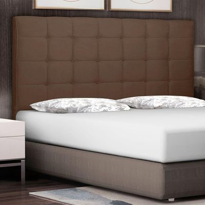 Cabeceira King 1,95m Verona Suede Caramelo