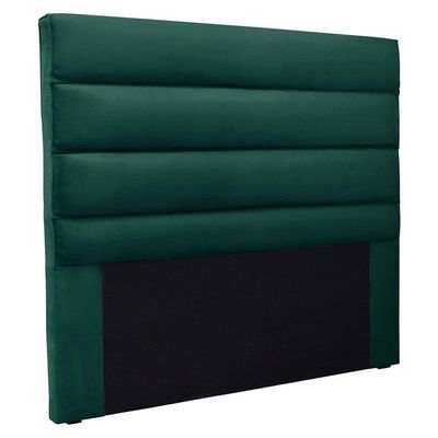 Cabeceira King 1,95m La Italiana Veludo Verde Floresta