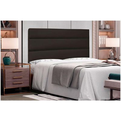 Cabeceira Painel King 1,95m La Italiana Corano Marrom
