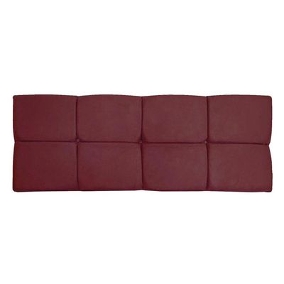 Cabeceira Painel King 1,95m Nina Suede Marsala - Pallazio