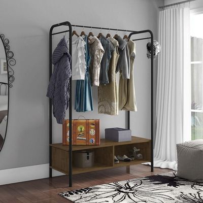 Guarda Roupa Casal Closet Milão Preto/demolição - Artefamol