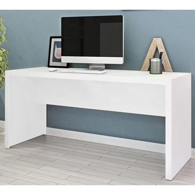 Escrivaninha Para Escritório Me4109 Branco Branco