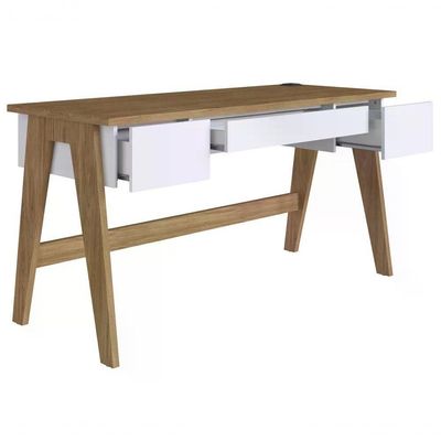 Escrivaninha Para Escritorio 26106 Linha Trend Hanover Off W