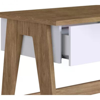 Escrivaninha Para Escritorio 26106 Linha Trend Hanover Off W