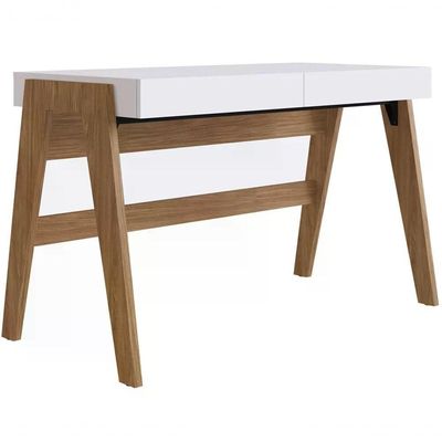 Escrivaninha Para Escritorio 26105 Linha Trend Hanover Off W
