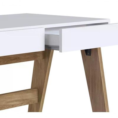 Escrivaninha Para Escritorio 26105 Linha Trend Hanover Off W