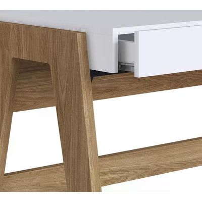 Escrivaninha Para Escritorio 26105 Linha Trend Hanover Off W