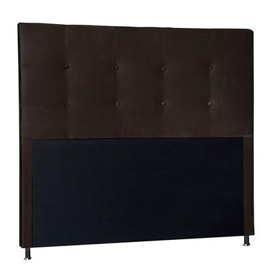 Cabeceira Solteiro 0,90m Berlim Suede Marrom