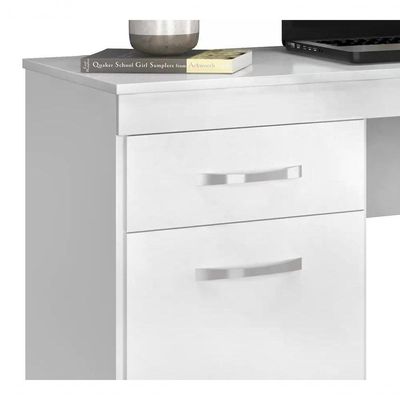 Escrivaninha 01 Gaveta Vitoria 29100 Branco Demobile Branco