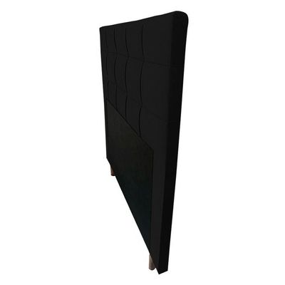 Cabeceira Cama Box Casal King Size Leiria 195cm Preto