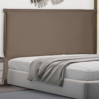 Cabeceira Estofada Box Casal King Size 195cm Caramelo