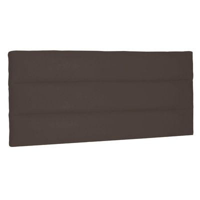 Cabeceira Painel Estofada Box Casal King 195cm Suede Café