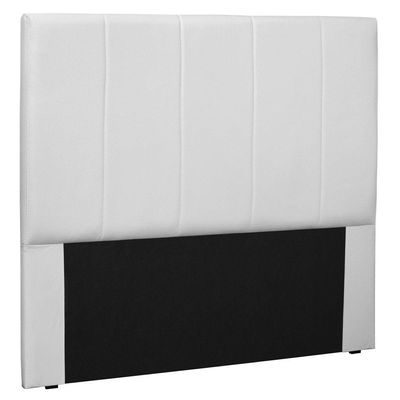 Cabeceira Estofada Box Casal King Size Ravenna 195cm Branco
