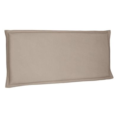 Cabeceira Painel Estofada Box Casal King Veneza 195cm Bege