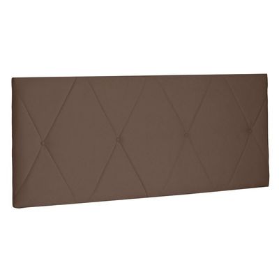 Cabeceira Painel Estofada Box Casal King 195cm Caramelo
