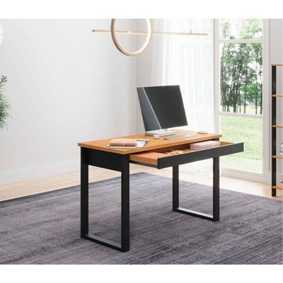 Mesa De Escritório 1 Gaveta 118 X 53 X 75cm F24 Industrial F