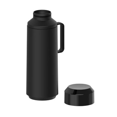 Garrafa Térmica Tramontina Preto Ampola De Vidro E Tampa 1L