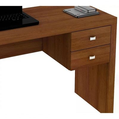 Mesa Para Computador / Escritorio Me4123 Amendoa Amendoa