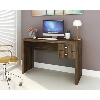 Mesa Para Computador / Escritorio Me4123 Nogal Nogal