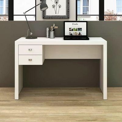 Mesa Para Computador / Escritorio Me4123 Branco Branco