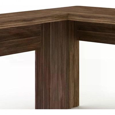 Mesa Para Escritorio De Canto Me4129 Nogal Nogal