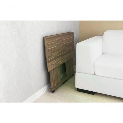 Mesa Multiuso Dobravel Para Notebook Me4117 Nogal Nogal
