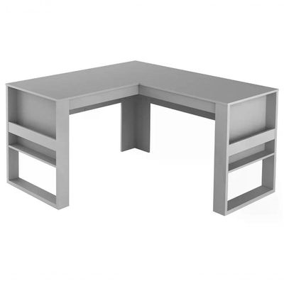 Mesa Escrivaninha Angular Para Escritorio Me4145 Branco