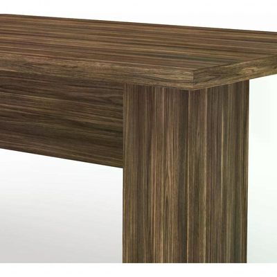 Mesa Reunião Para Escritório 200x100 Cm Me4119 Nogal Nogal