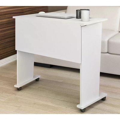 Mesa Multiuso Dobravel Para Notebook Me4117 Branco Branco