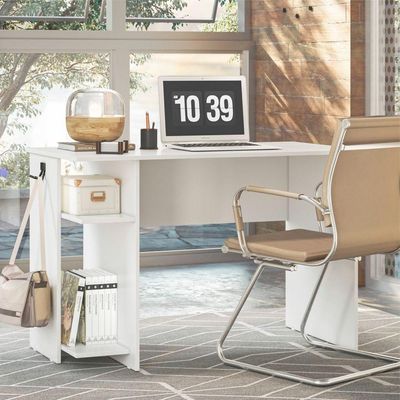 Mesa Para Escritório Oliver Branco