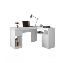 Mesa Para Computador Nilo - Branco Branco