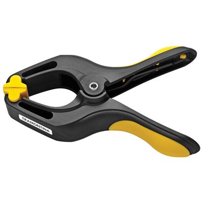 Grampo Plastico 2" Tramontina com Corpo de Nylon e Mandibulas em Borracha