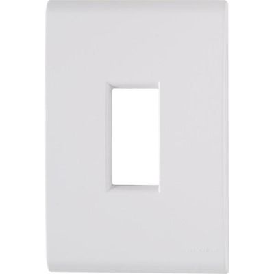 Placa 1 Posto Vertical 4x2 Tramontina Liz Branca
