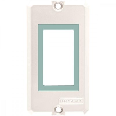 Tampa para condulete 1/2" e 3/4"  com 1 posto vertical para sistema modular