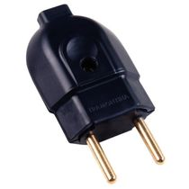 Plugue Macho 2P 250 V 20 A Tramontina Preto