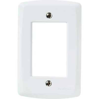 Placa 3 Postos 4x2 Tramontina Lux² Branca