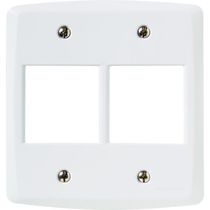 Placa 4 Postos 4x4 Tramontina Lux² Branca