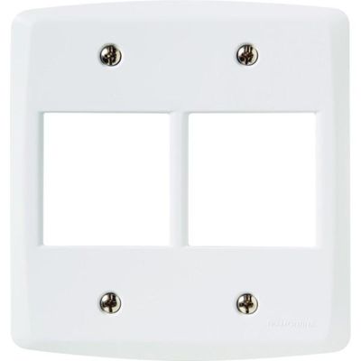 Placa 4 Postos 4x4 Tramontina Lux² Branca